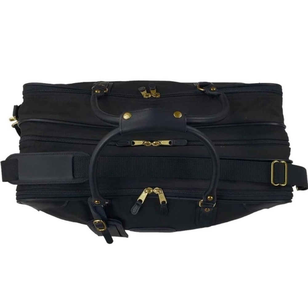Coach Boston Vintage 1995 Black Triple Level Carryall Suitcase Made in the USA! - Picture 3 of 16